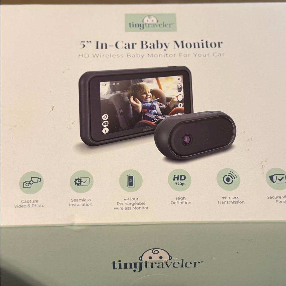 My Tiny Traveler In-Car Baby Monitor